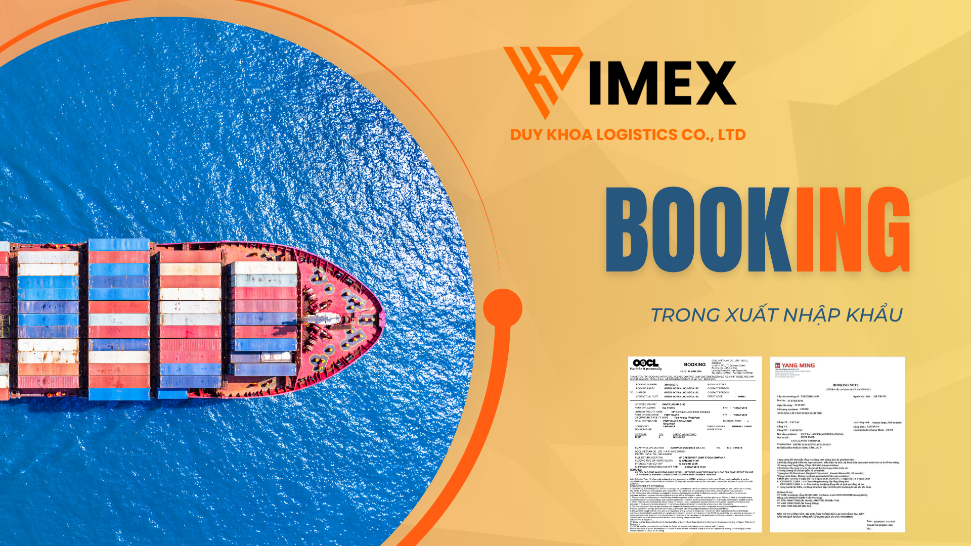 Booking trong xuất nhập khẩu là gì? Các loại Booking và lưu ý quan trọng